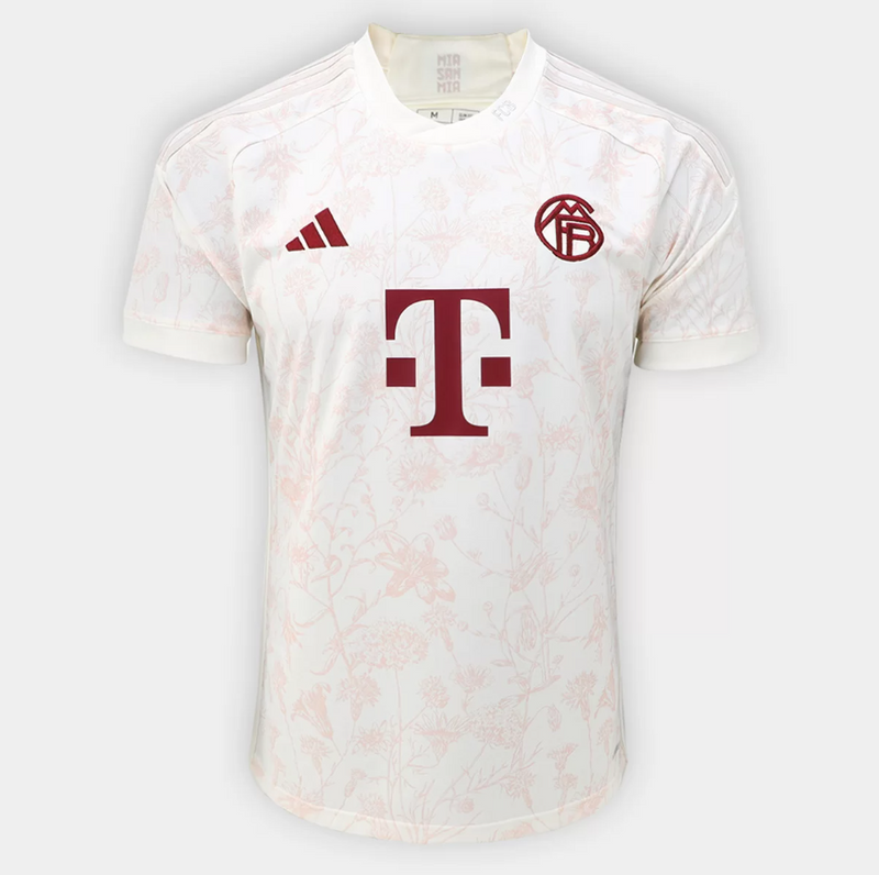 Camisa Bayern de Munique III 23/24 Adidas - Branca