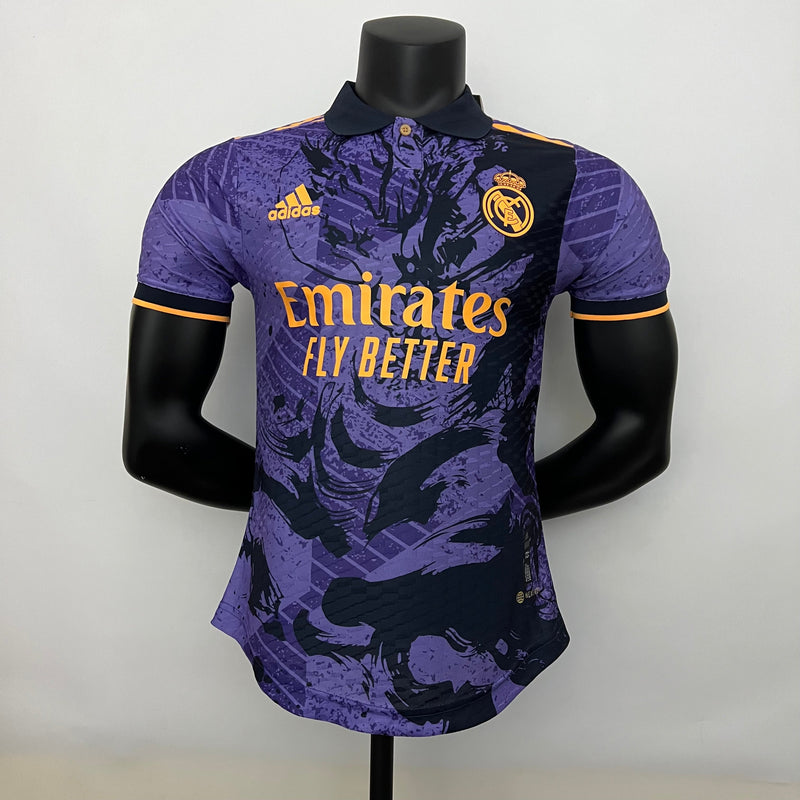 Camisa Real Madrid [Dragon] 23/24 - Roxo - Adidas - Masculino Jogador