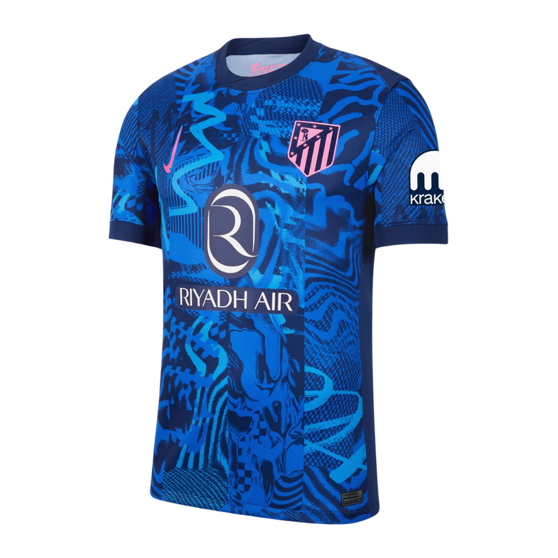 Camisa Atlético de Madrid Third 24/25 s/n° Torcedor Masculino - Azul