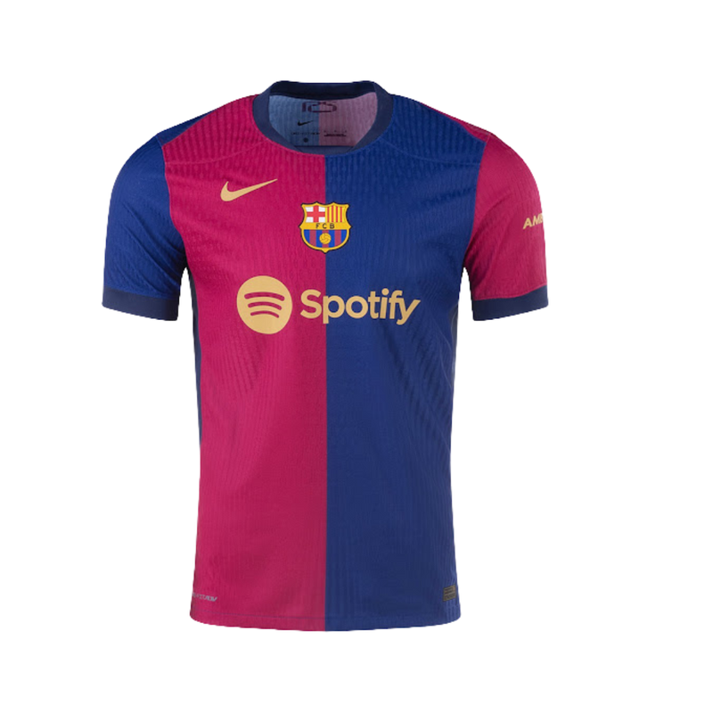 Camisa Barcelona Home 24/25 s/n° Torcedor Masculino - Azul e Grená