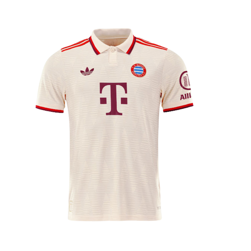 Camisa Bayern de Munique Third 24/25 s/n° Torcedor Masculino - Bege