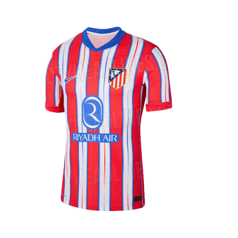 Camisa Atlético de Madrid Home 24/25 s/n° Torcedor Masculino - Vermelha, Azul e Branco