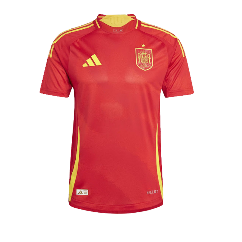 Camisa Espanha Home 24/25 s/n° Torcedor Adidas Masculino - Vermelho