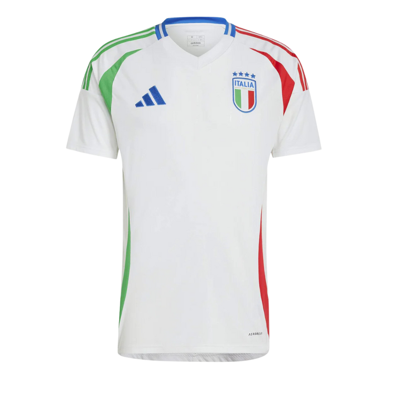 Camisa Itália Away 24/25 s/n° Torcedor Adidas Masculino - Branca