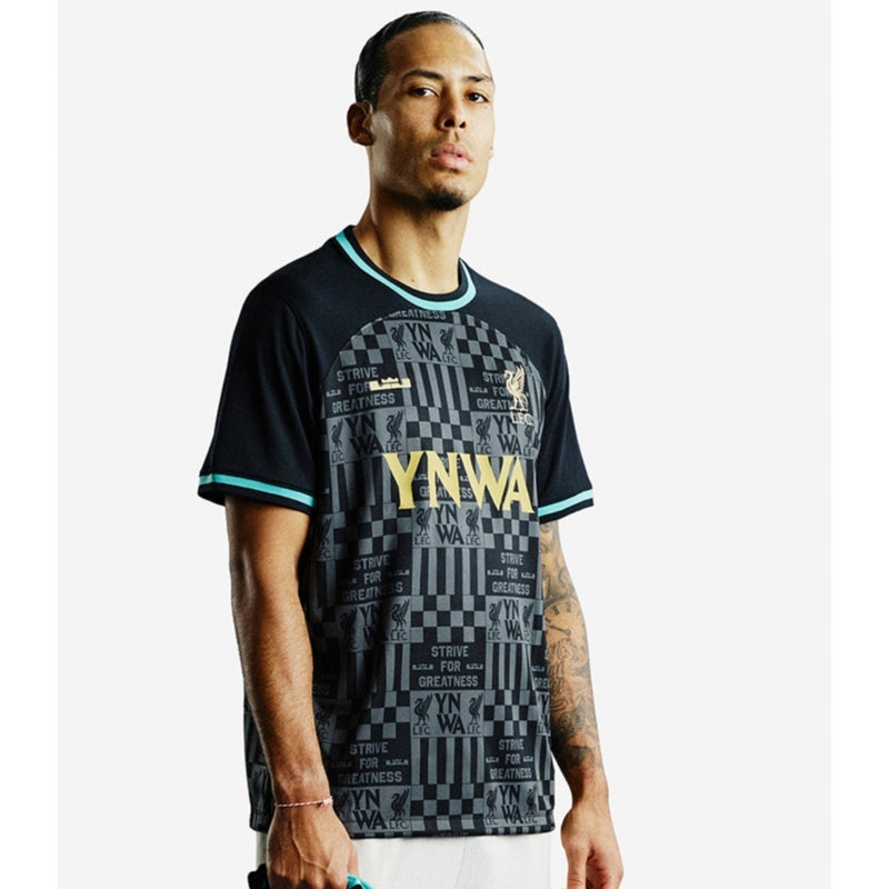 Camisa Liverpol x LeBron 2024 Torcedor Nike Masculino - Preta