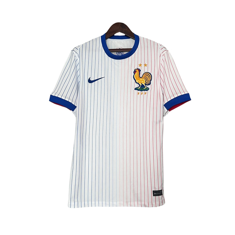 Camisa França Away 24/25 s/n° Torcedor Nike Masculino - Branca