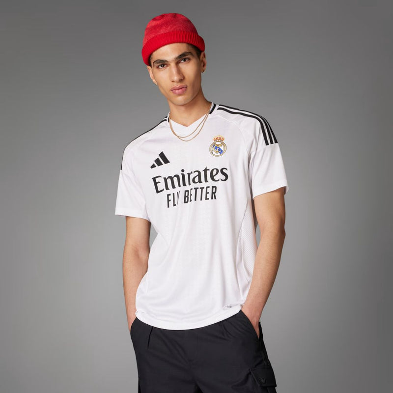 Camisa Real Madrid Home 24/25 s/n° Torcedor Masculino - Branco