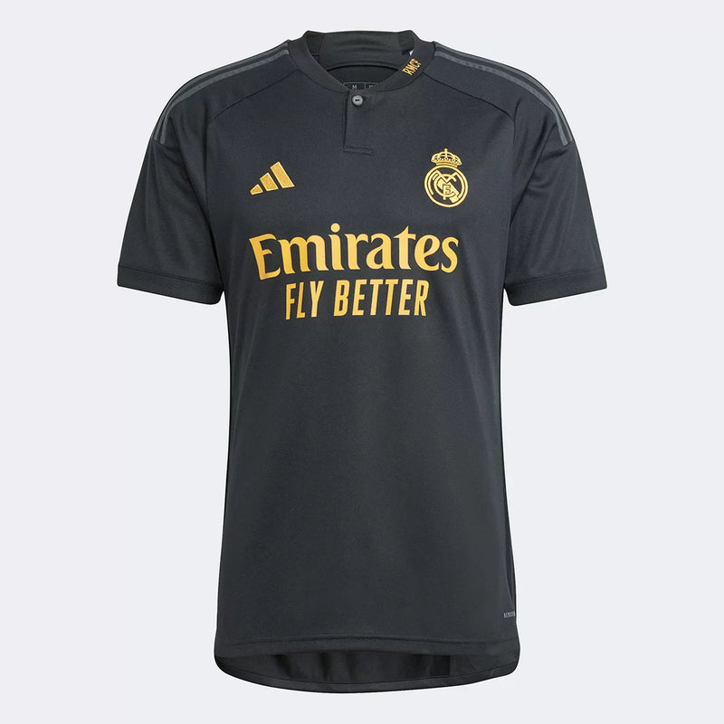 Camisa Real Madrid III 23/24 Adidas - Preta