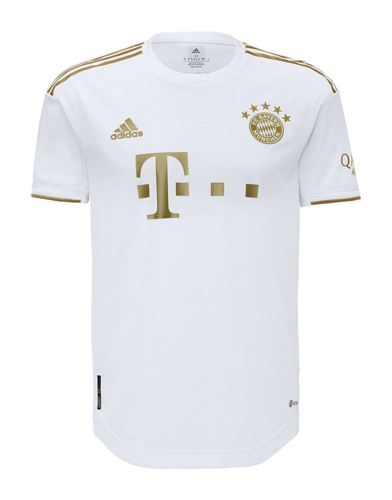 Camisa Bayer de Munique Away 23/24 s/n° Torcedor Adidas Masculina - Branca