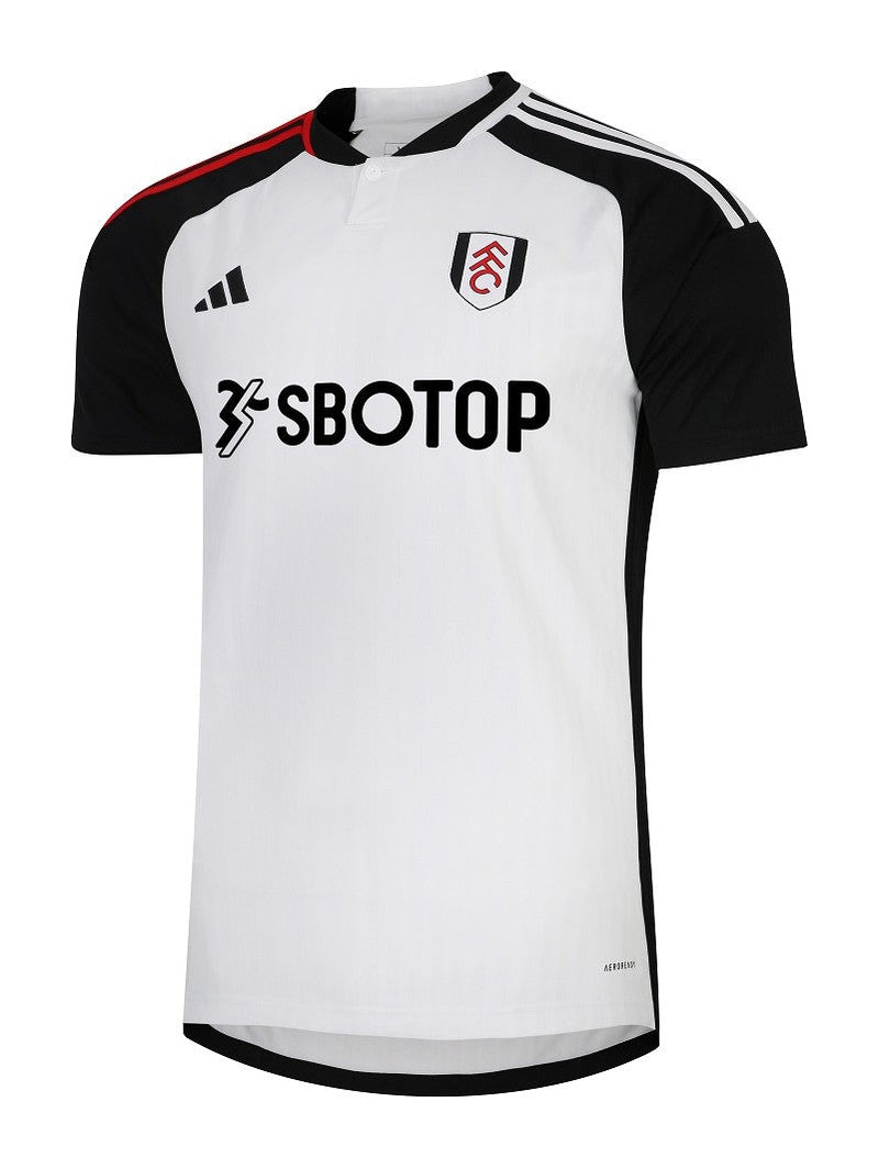 Camisa Fulham Home 23/24 s/n° Torcedor Adidas Masculina - Branca