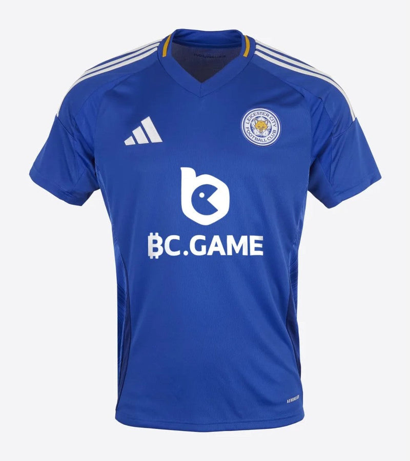 Camisa Leicester City Home 24/25 s/n° Torcedor Adidas Masculina - Azul