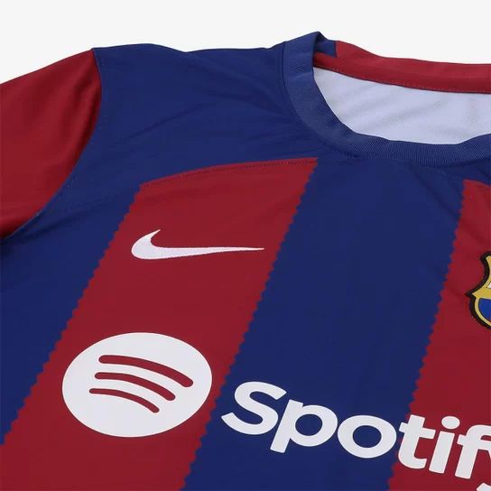 Camisa Barcelona I 23/24 Nike - Grená