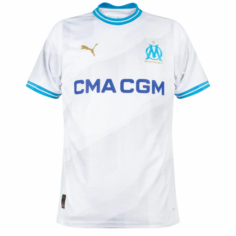 Camisa Marseille 23/24 s/n° Torcedor Masculino - Branca