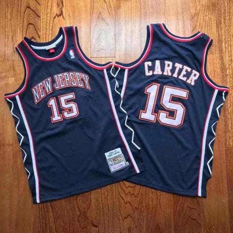 Regata NBA Brooklyn Nets 2006 - 2007 Mitchell & Ness Authentic Carter 15 - Preta