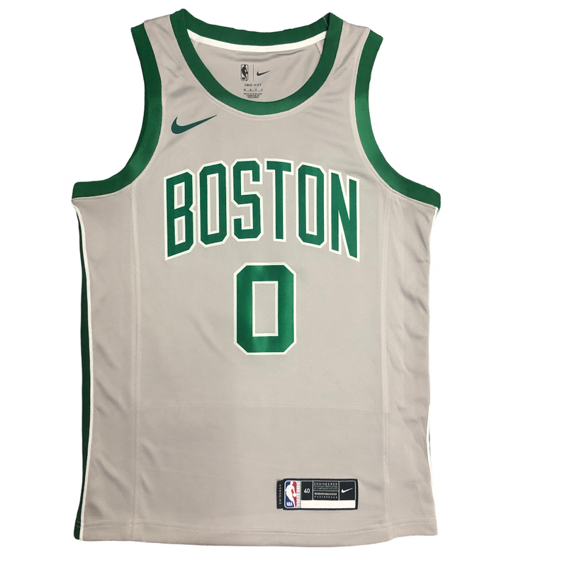 Regata NBA Boston Celtics Nike Authentic Tatum 0 - Branca