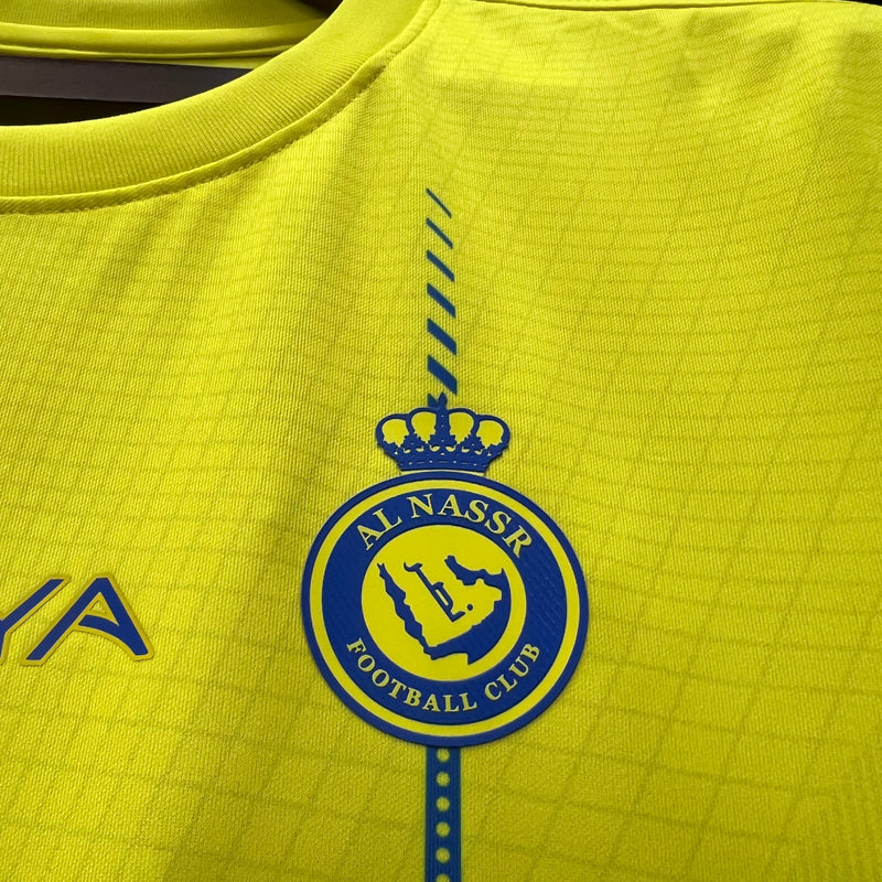 Camisa Al-Nassr I 23/24 (RONALDO -7) Nike - Amarela