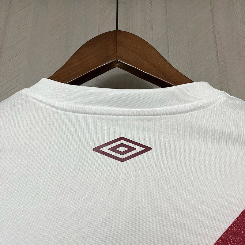 Camisa Fluminense II Away 2024/25 Torcedor Umbro Masculina Branco