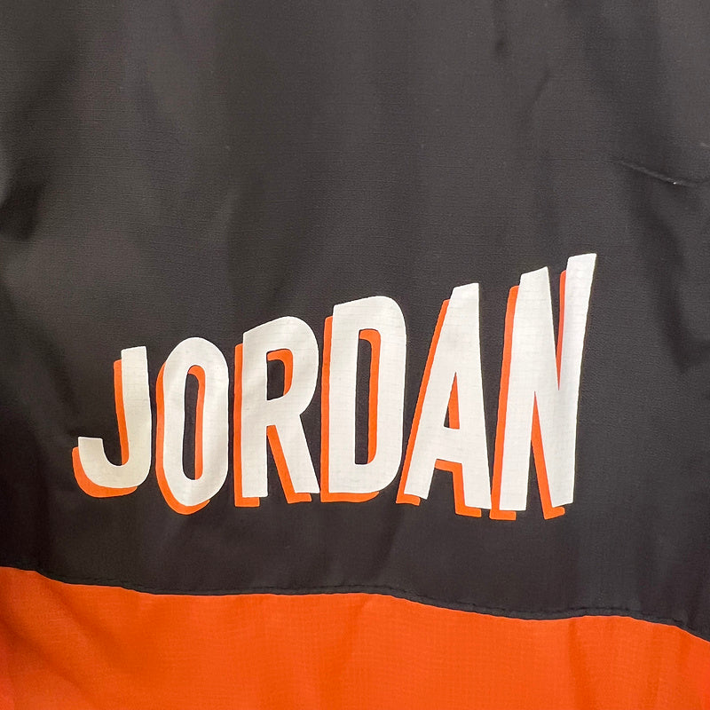 Corta-vento Jordan 23/24 - Preto e Laranja