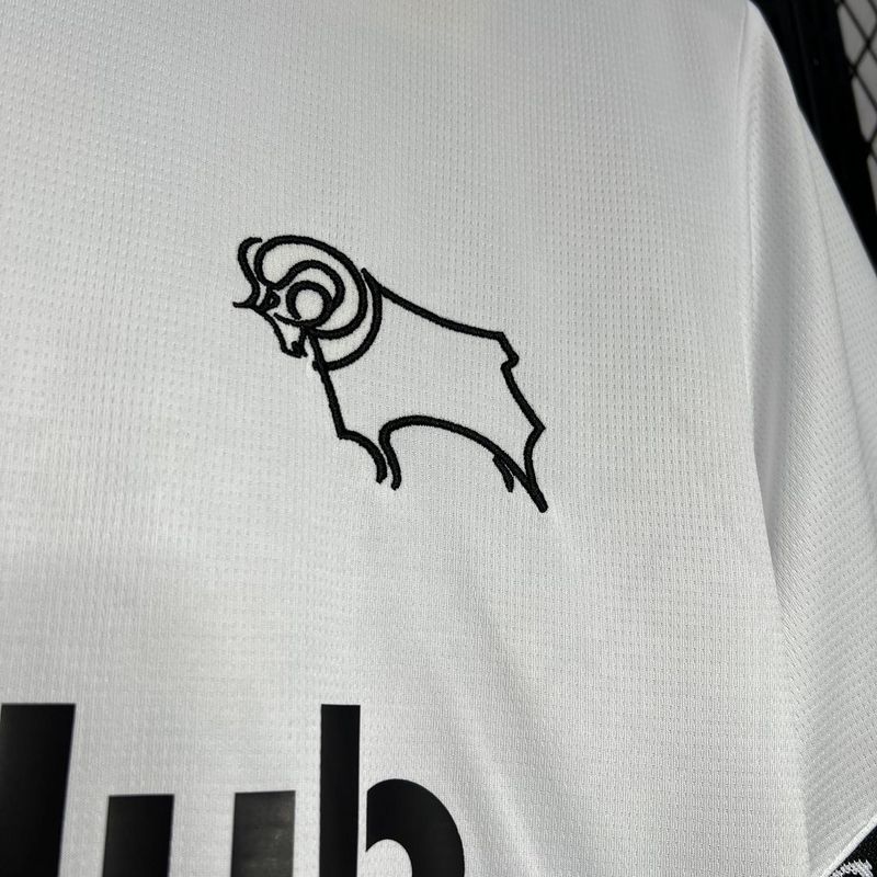 Camisa do Derby County Fc l 24/25 Branco