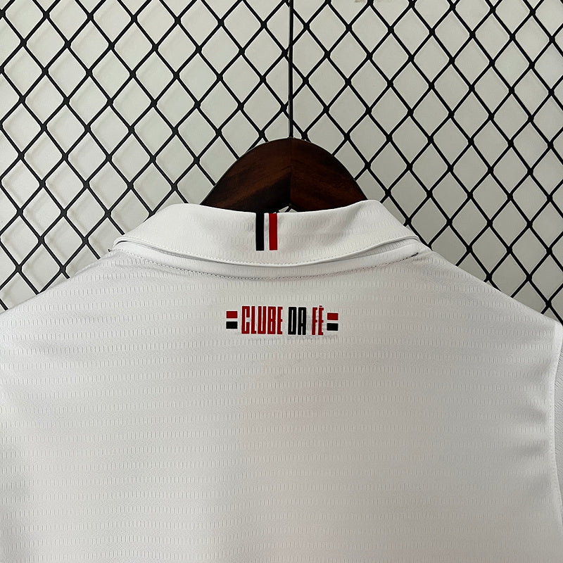 Camisa Feminina do São Paulo Home I 24/25 - Branco