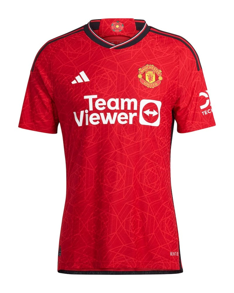 Camisa Manchester United Home 23/24 s/n° Torcedor Adidas Masculina - Vermelha