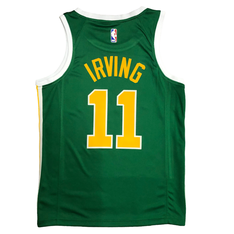 Regata NBA Boston Celtics Gold Nike Authentic Irving 11 - Verde