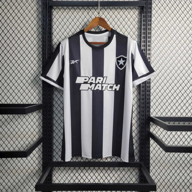 Camisa Botafogo I 23/24 Torcedor Masculina - Preto e Branco