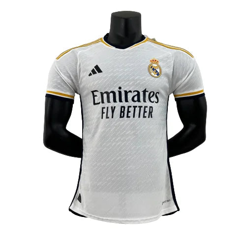 Camisa Real Madrid Home 23/24 s/n° Jogador Masculino - Branca