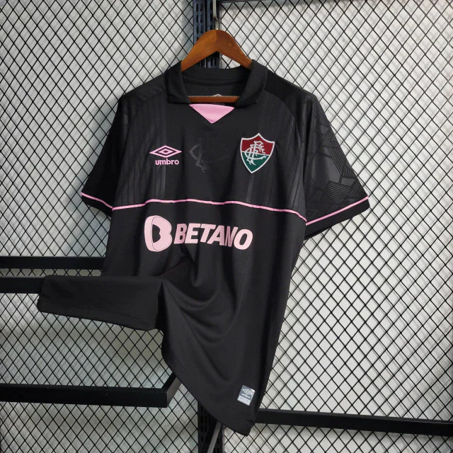 Camisa Fluminense Goleiro 23/24 Torcedor Umbro Masculina - Preto