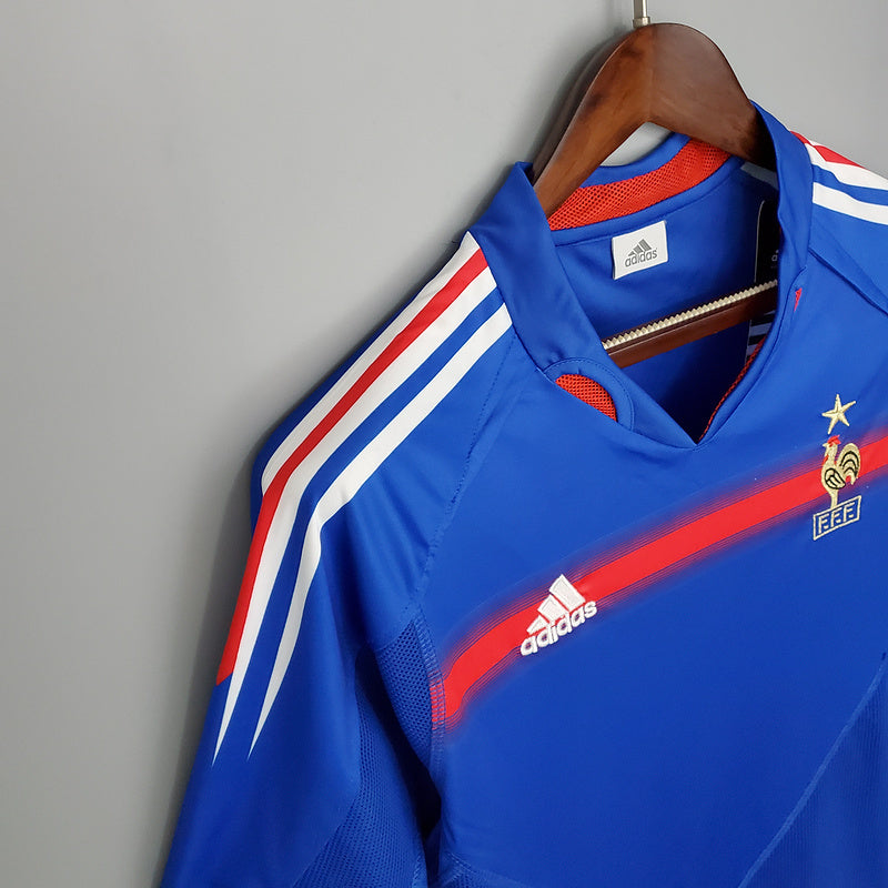 Camisa França Retrô 2004 Azul - Adidas