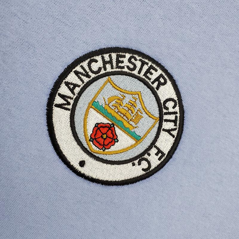 Camisa Manchester City Retrô 1972 Azul