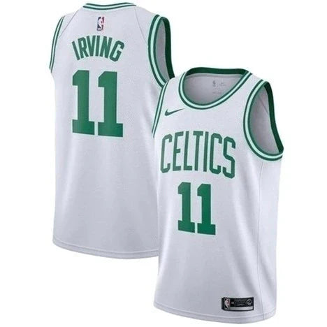 Regata NBA Boston Celtics Nike Authentic Irving 11 - Branca