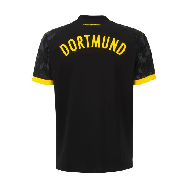 Camisa Borussia Dortmund Away 23/24 s/n° Torcedor Masculino - Preto