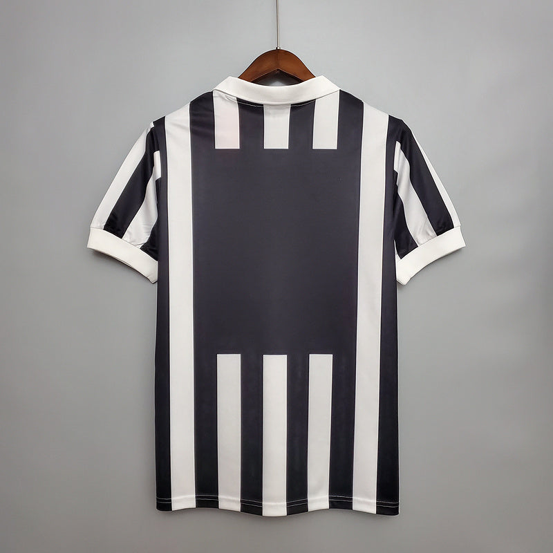 Camisa Juventus Retrô 1984/1985 Preta e Branca - Kappa