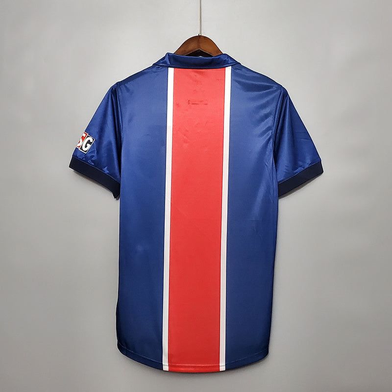 Camisa PSG Retrô 1998/1999 Azul e Vermelha - Nike