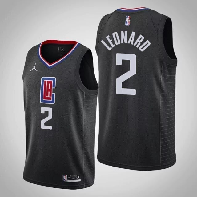 Regata NBA Los Angeles Clippers Nike Authentic Swingman Leonard 2 - Preta