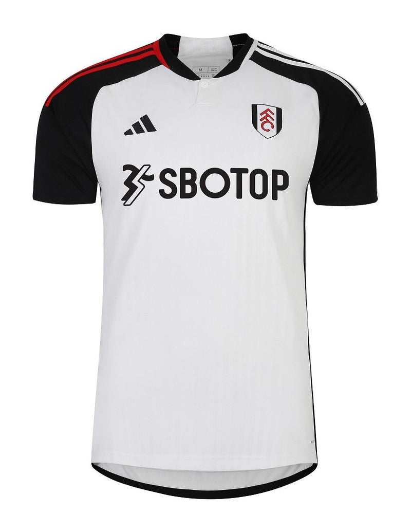 Camisa Fulham Home 23/24 s/n° Torcedor Adidas Masculina - Branca