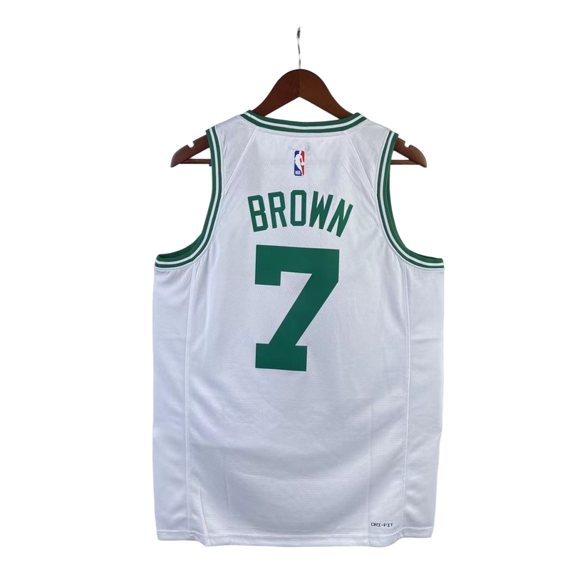 Regata NBA Boston Celtics Nike Authentic Brown 7 - Branca