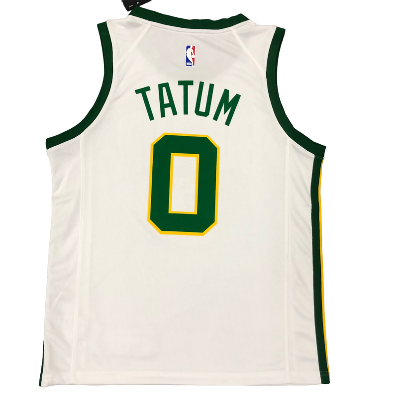 Regata NBA Boston Celtics Nike Authentic Tatum 0 - Branca