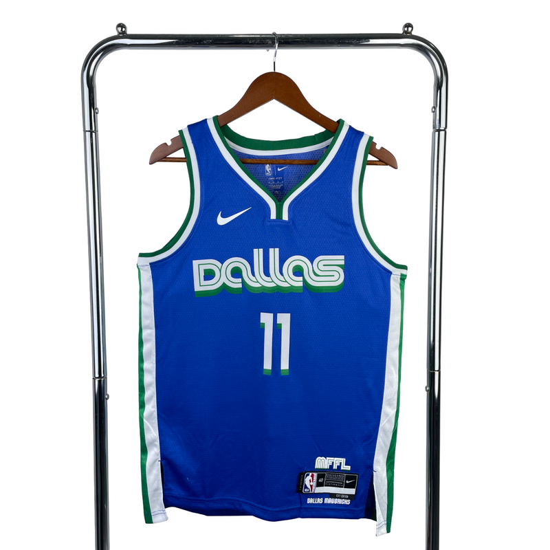 Regata NBA Dallas Mavericks Nike Authentic Irving 11 - Azul