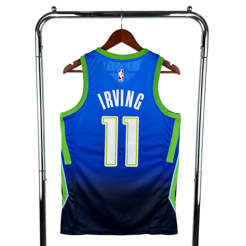 Regata NBA Dallas Mavericks Nike Authentic Irving 11 - Azul