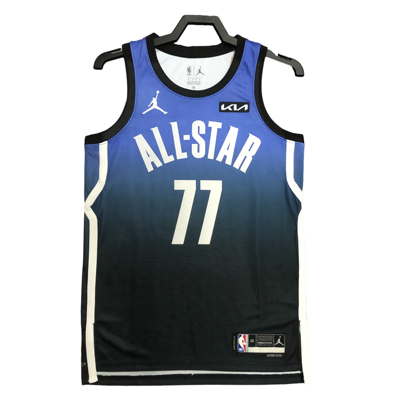 Regata NBA Dallas Mavericks All Star Nike Authentic Doncic 77 - Azul