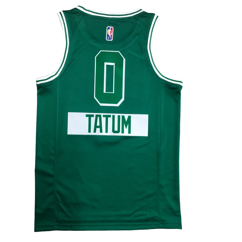 Regata NBA Boston Celtics City Edition Nike Authentic Tatum 0 - Verde