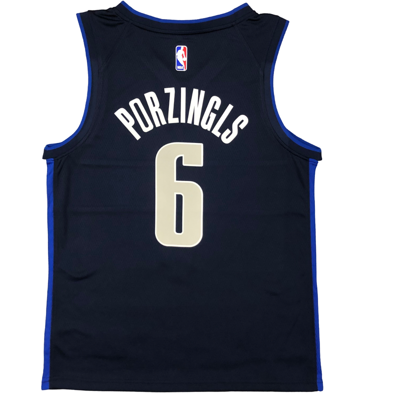 Regata NBA Dallas Mavericks Nike Authentic Porzingis 6 - Azul