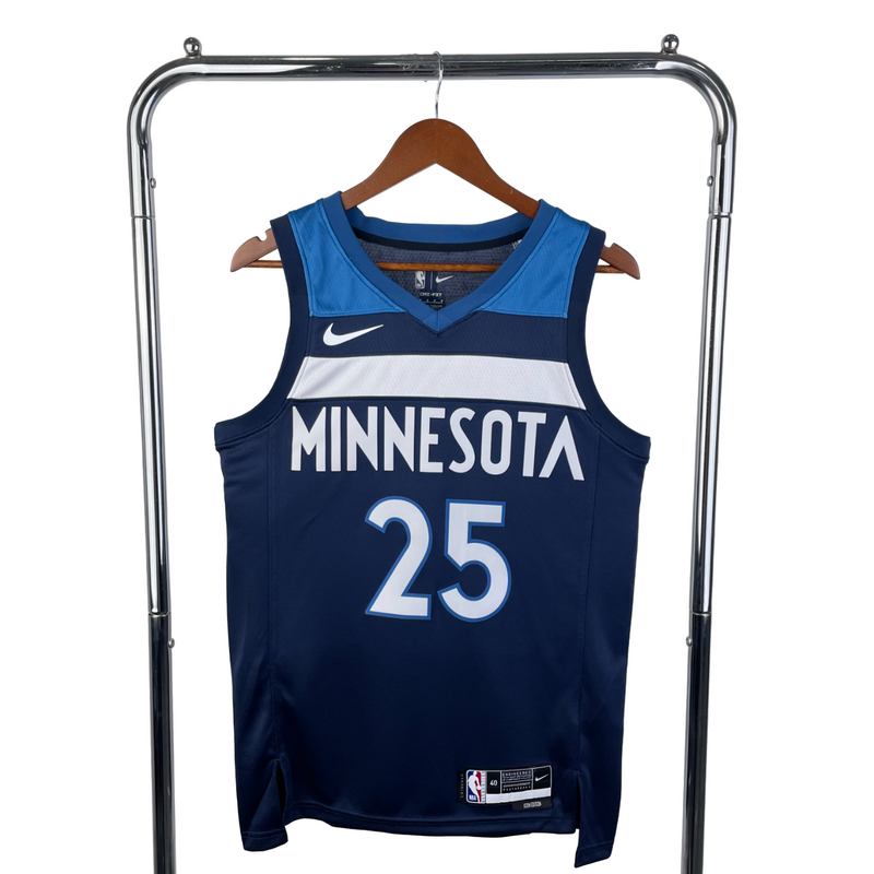 Regata NBA Timberwolves Nike Authentic Rose 25 - Azul