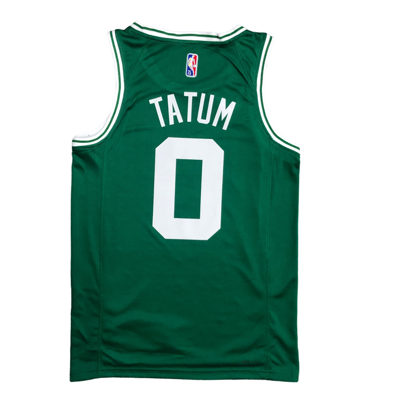 Regata NBA Boston Celtics 75 Anniversary Nike Authentic Tatum 0 - Verde