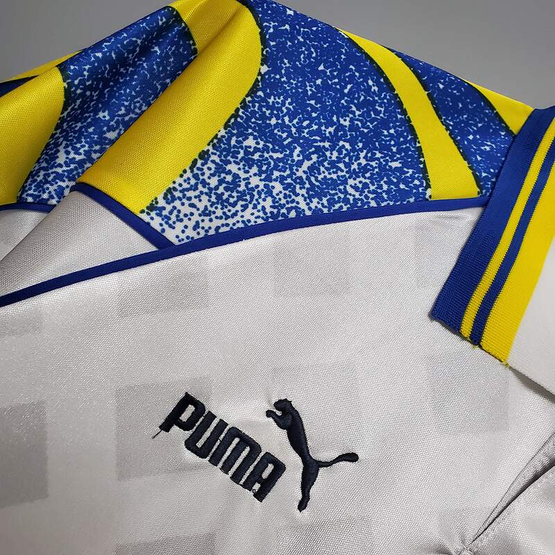 Camisa Retrô Parma Puma 1995/97 Masculino Branco