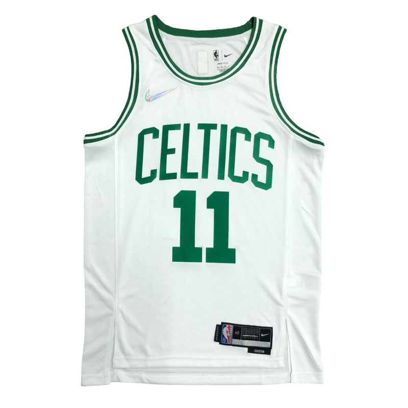 Regata NBA Boston Celtics 75 Anniversary Nike Authentic Irving 11 - Branca