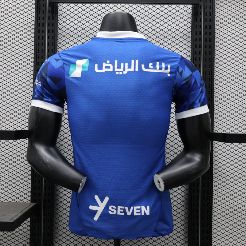 Camisa Al-Hilal Home 2024/25 Jogador Puma Masculino - Azul e Branca