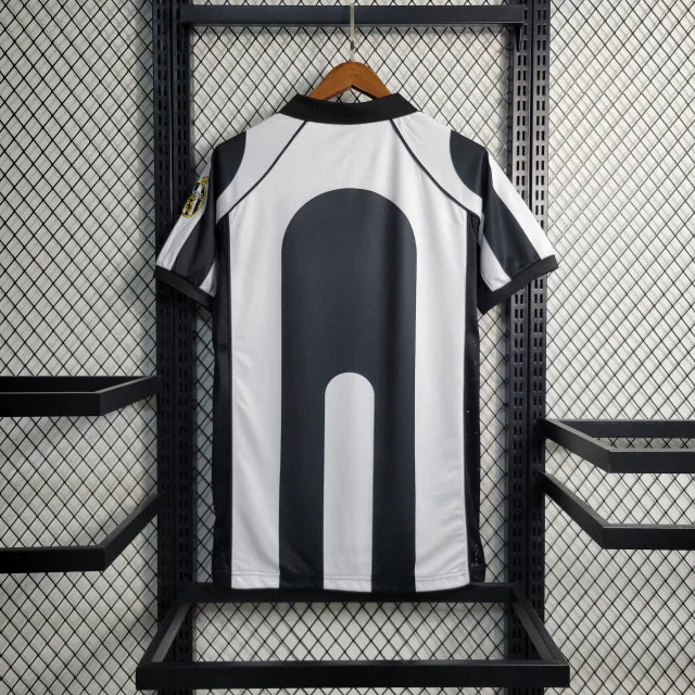 Camisa Retrô Juventus I Kappa 1997/98 Masculino Preto e Branco